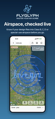 FlyGlyph: Sky Art for Pilots screenshot 2