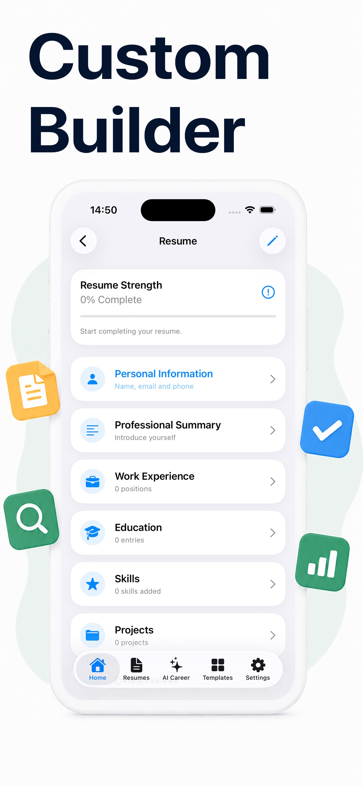 Screenshot 4 of Smart Resume Maker & CV Tools