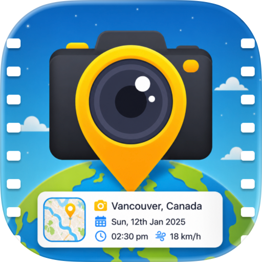 GPS Map Camera Geo: Timestamp