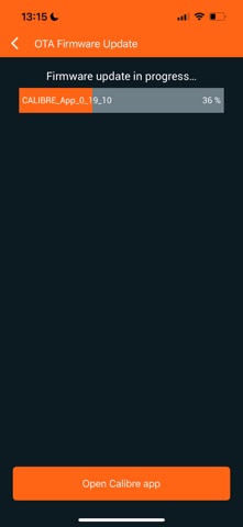Calibre Firmware Updater Screenshot 1 of 4