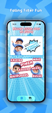 Falling Filter: Loop Me Funny screenshot