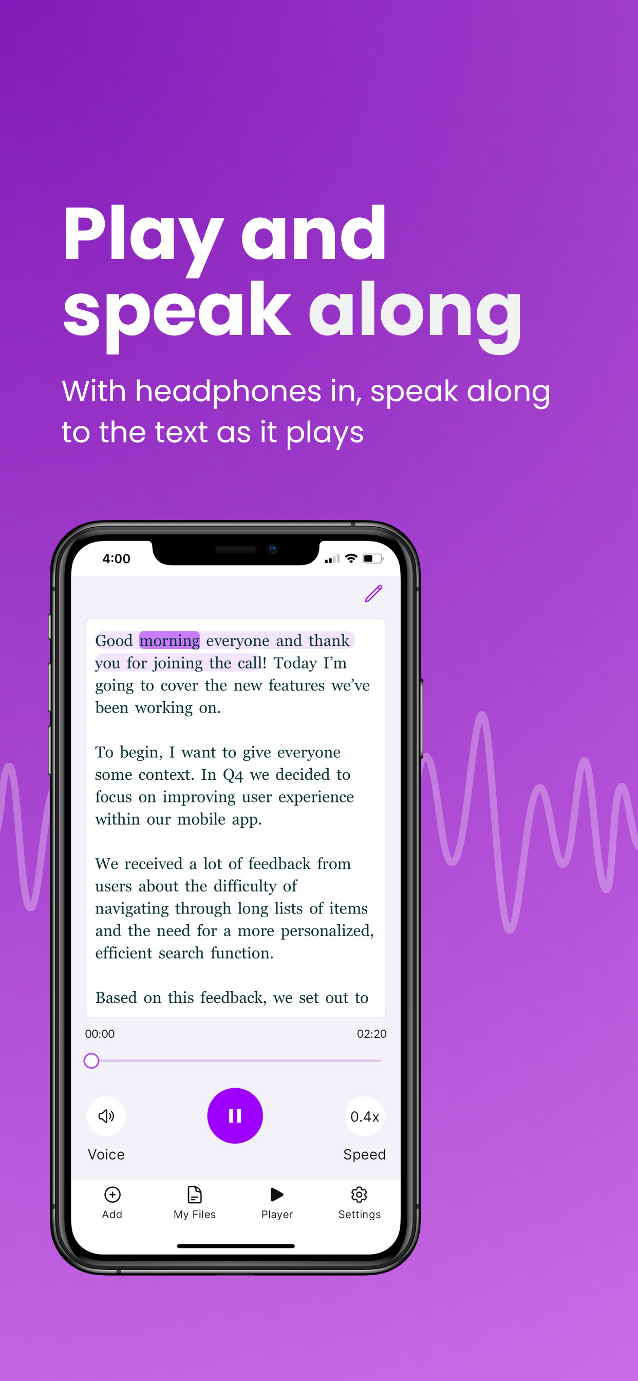 StutterAI screenshot 2