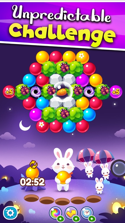 Bubble Shooter POP: Bunny Saga screenshot-3