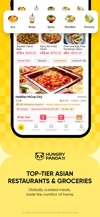 HungryPanda熊猫外卖: Screenshot 4 von 7