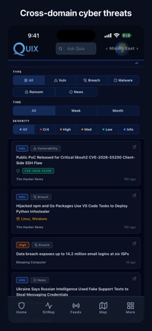 Quix Intel screenshot
