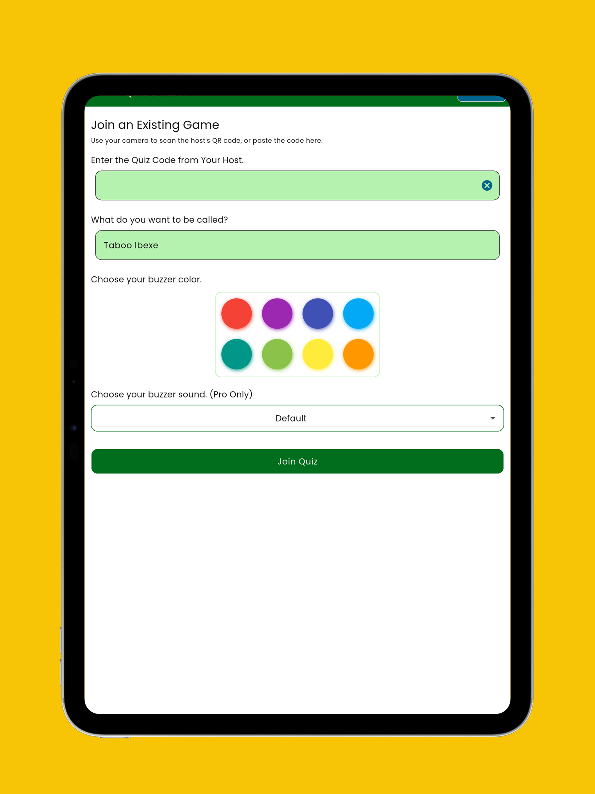 Universal  Quiz Buzzer screenshot 13
