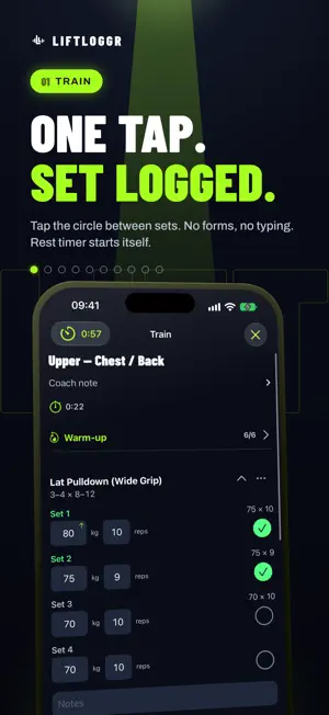 LiftLoggr screenshot 1