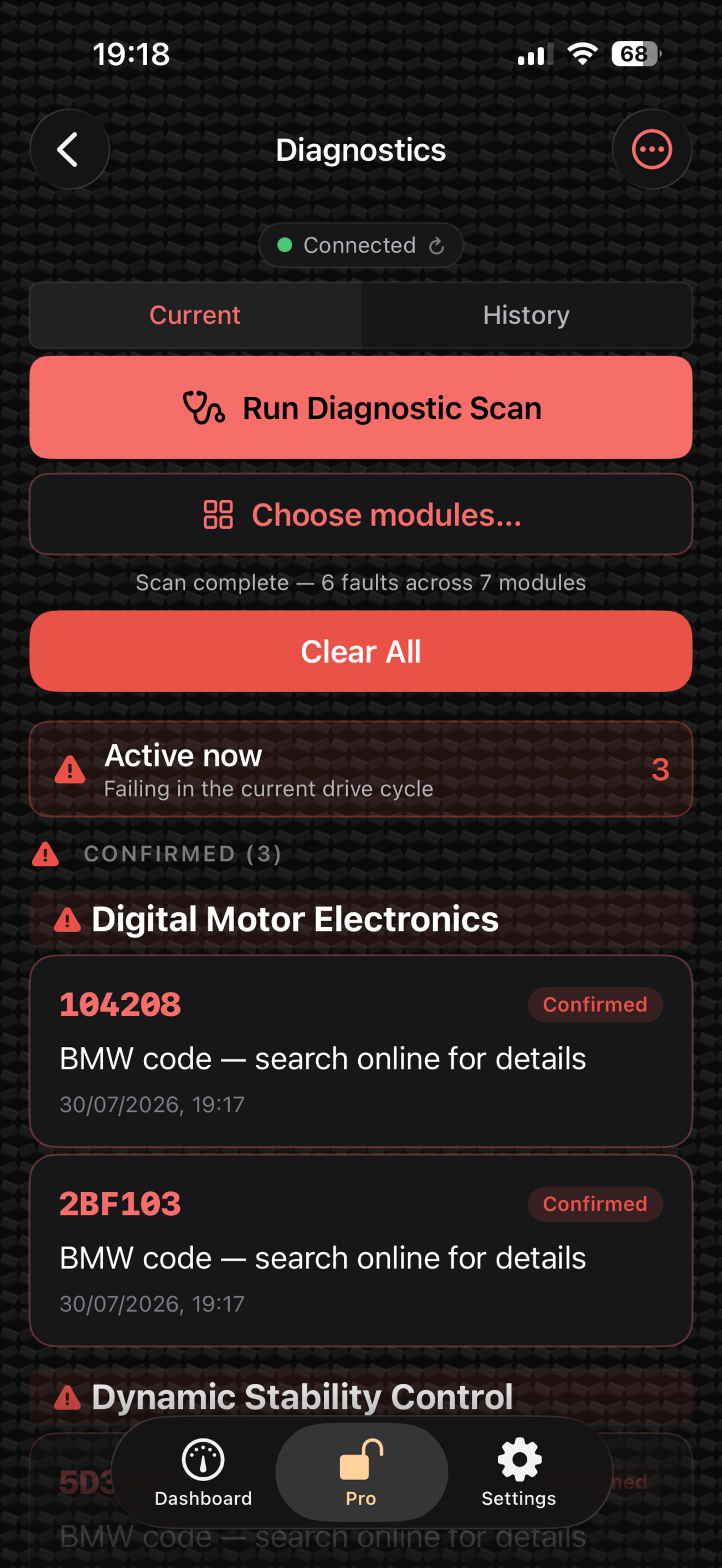 CanDash: OBD2 Scanner ELM327 screenshot 7