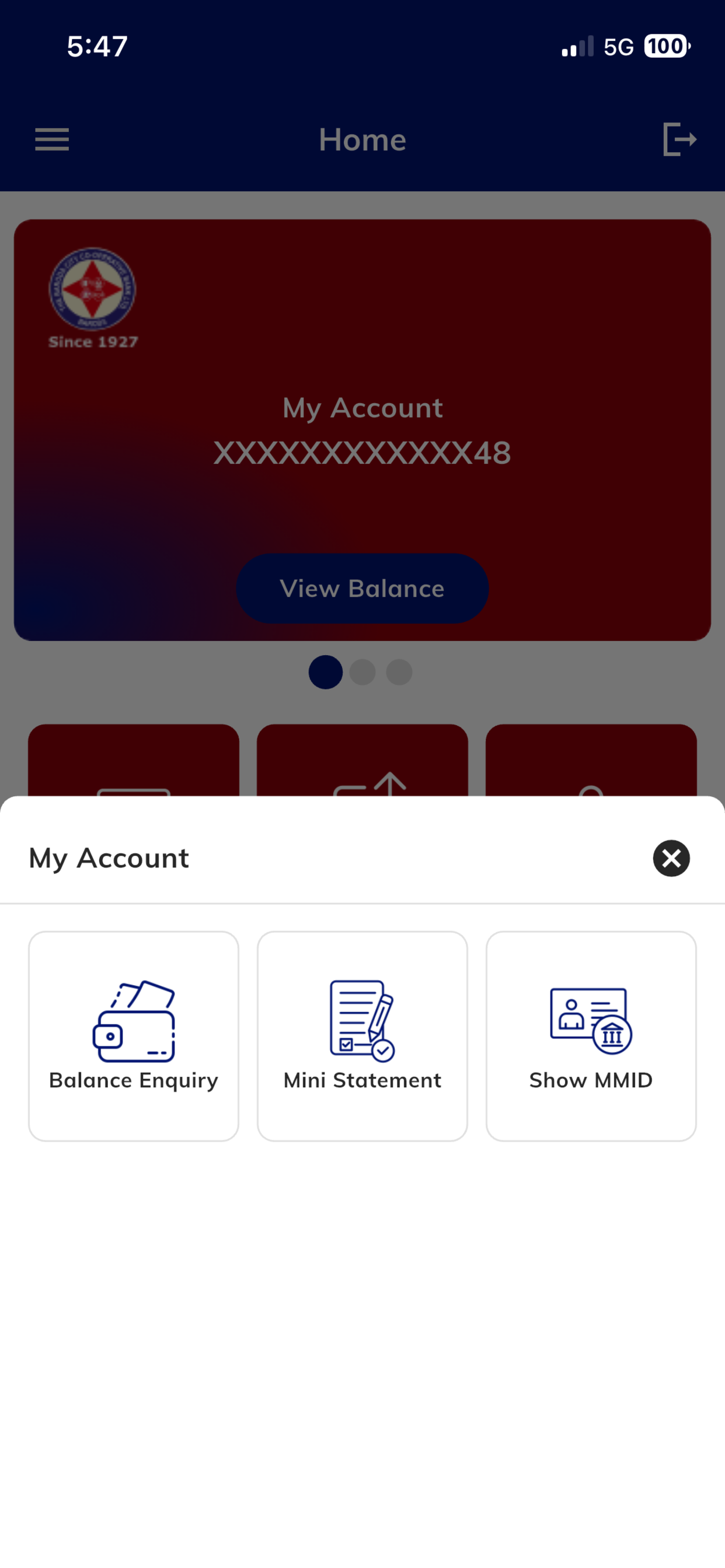 Baroda City Bank Mobile App screenshot 7