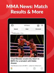 mma news: match results & more айпад изображения 1