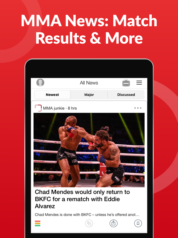 Screenshot #4 pour MMA News: Match Results & More