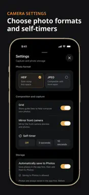 DimCamera: Black Screen Camera screenshot 4