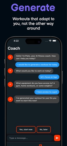 Pump AI: Workout Coach & Log Screenshot 4 of 5