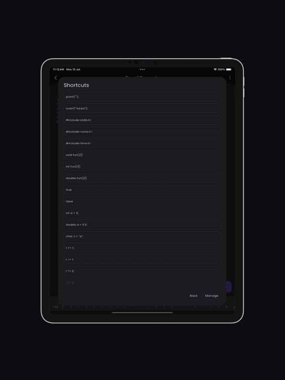 Screenshot #6 pour C Compilerㅤㅤ