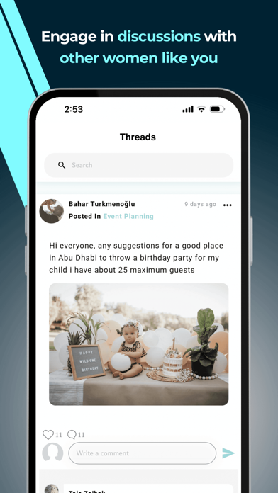 JoinMe - Empower her Screenshot
