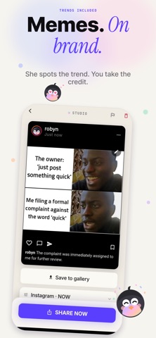 Robyn: Video & Content Creator iPhone screenshot