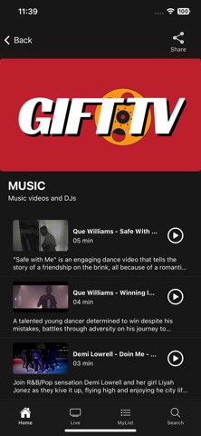 GIFT TV Screenshot 4 of 8