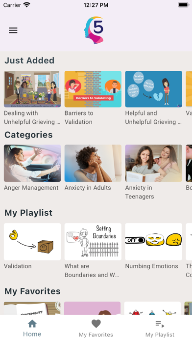 5-minute Mental Health Screenshot