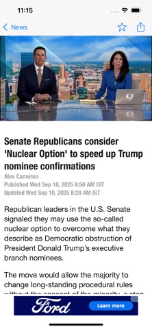 News On 6 iPhone screenshot