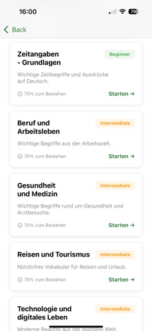 Deutsch Wunder - Learn German Screenshot 6 of 10