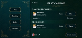 President Multiplayer & Solo screenshot