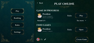 President Multiplayer & Solo iPhone screenshot
