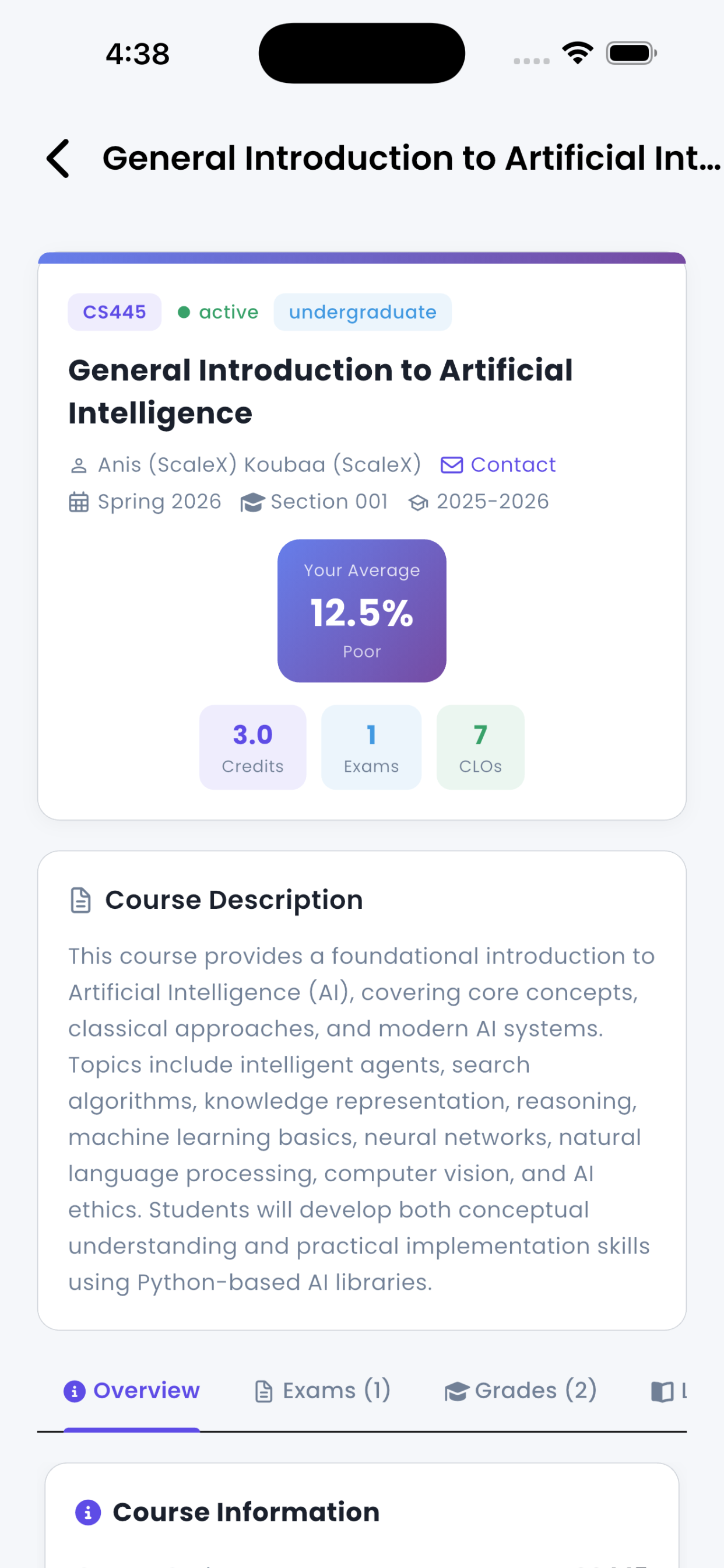 AssessX Exam