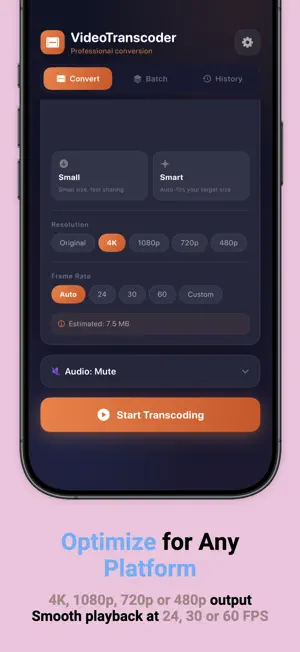 Video Compressor & Transcoder screenshot 4