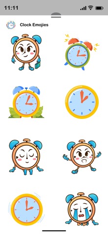 Clock Emojisのおすすめ画像2