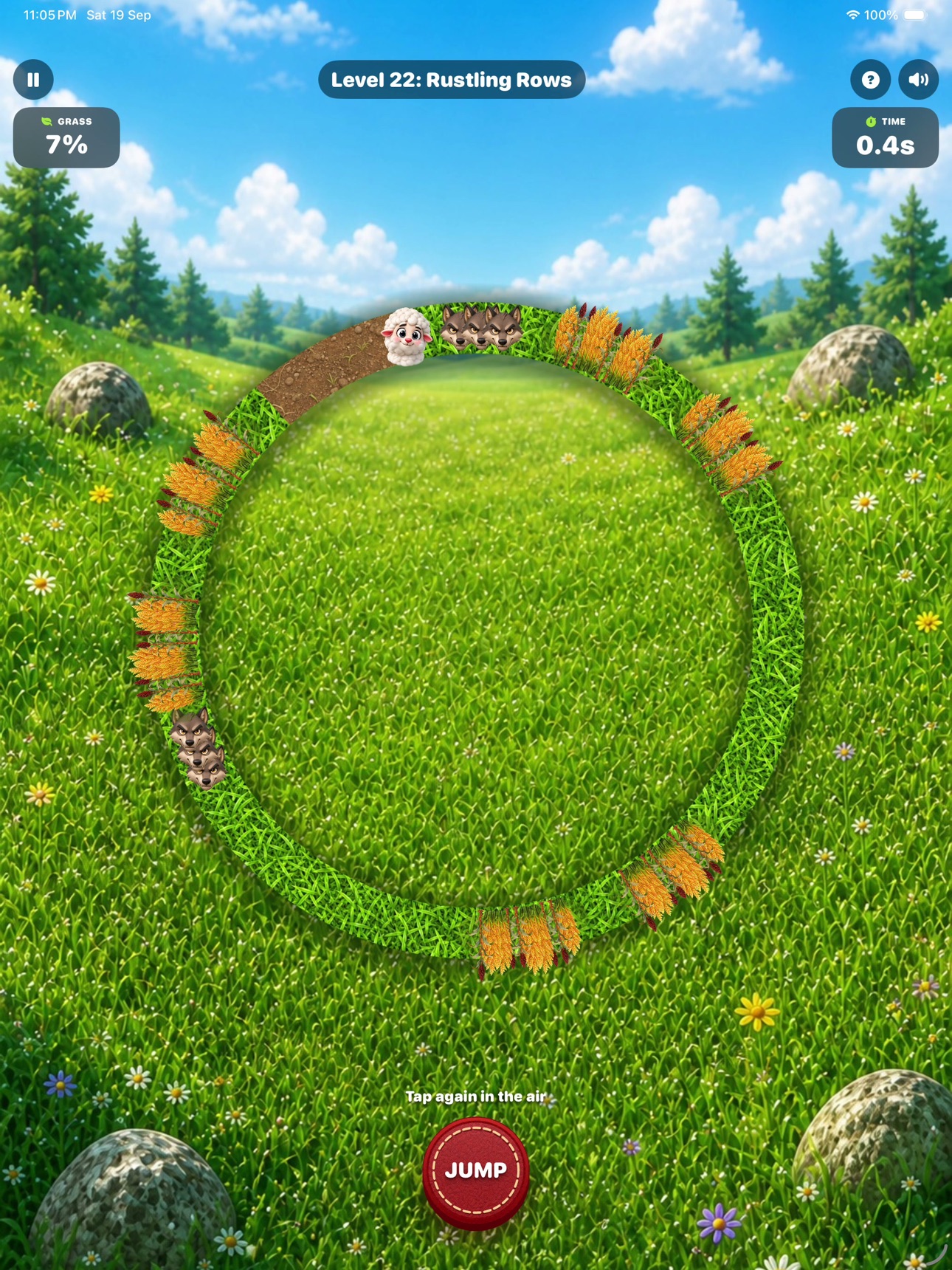 Screenshot 5 of Woolly Loop: Sheep Jump