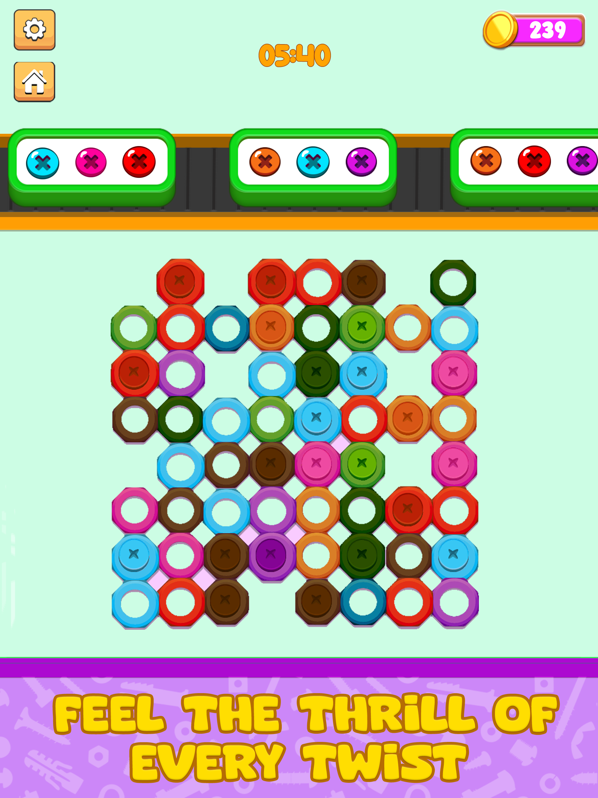 Screw It Up: Screw Puzzle Game