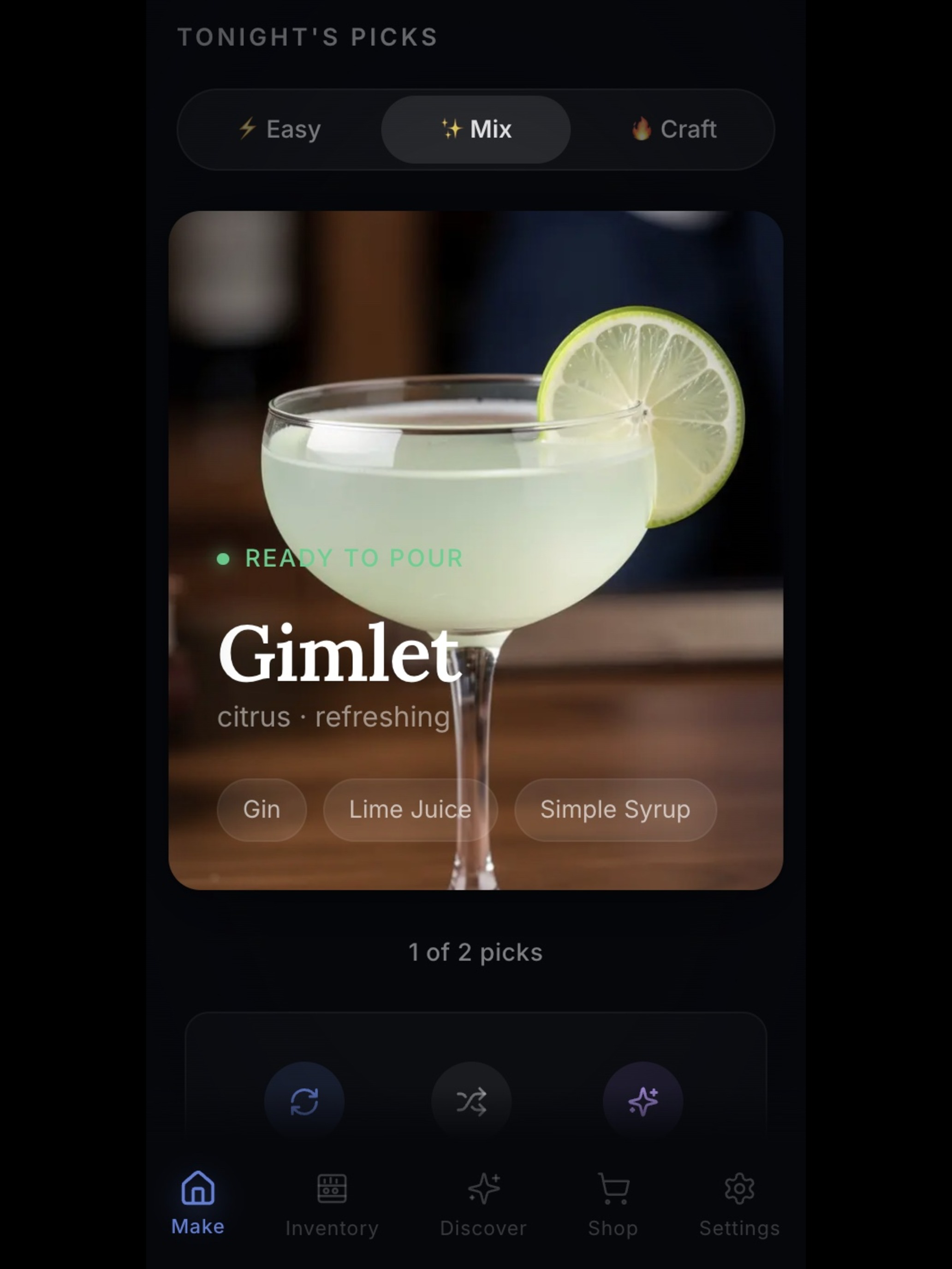Nightcap - Cocktail Companion screenshot 5