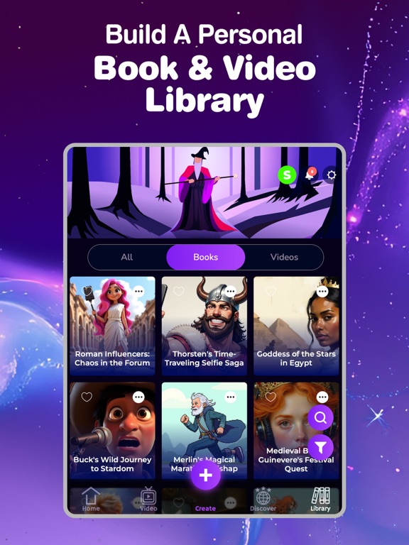 Storytime AI: Story Generator iPad screenshot 7 - Book app