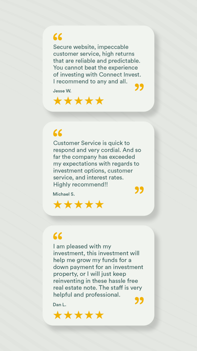 Connect Invest Mobile iPhone screenshot 4 - Finance app