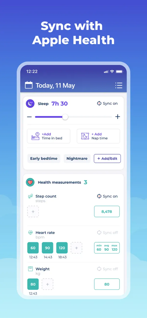 Bearable - Symptom Tracker iPhone App Screenshot 8 – Gesundheit & Fitness