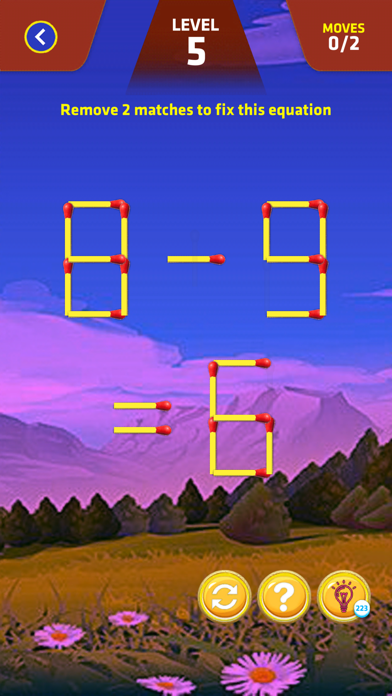 Matchsticks: Matches Braingame Screenshot