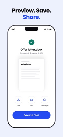 PDF to Word - File Converter + screenshot 7
