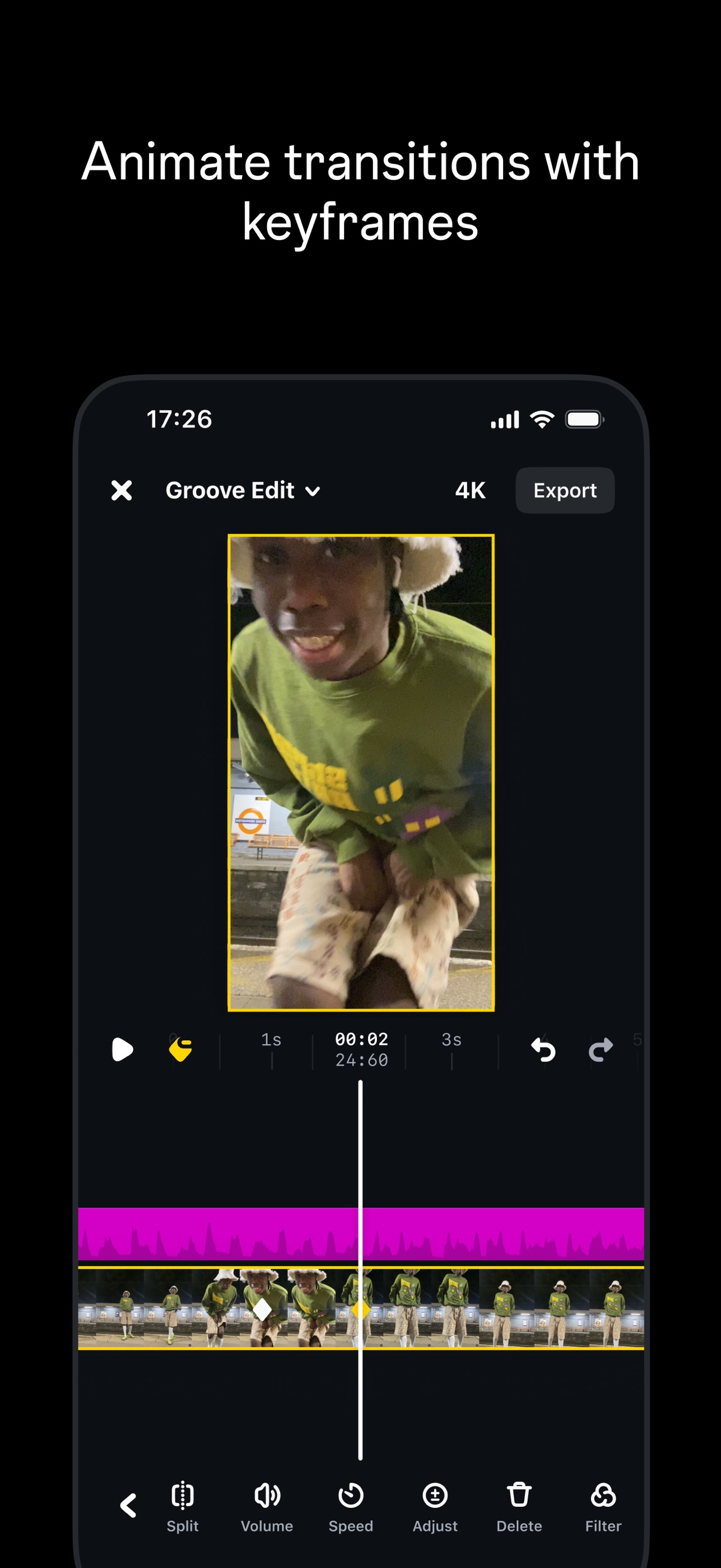 Screenshot 2 of Edits: Video Editor