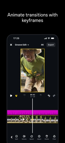 Edits: Video Editor App Store preview screenshot 2
