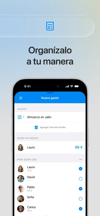 Screenshot 3 di 6 di Settle Up - Group Expenses