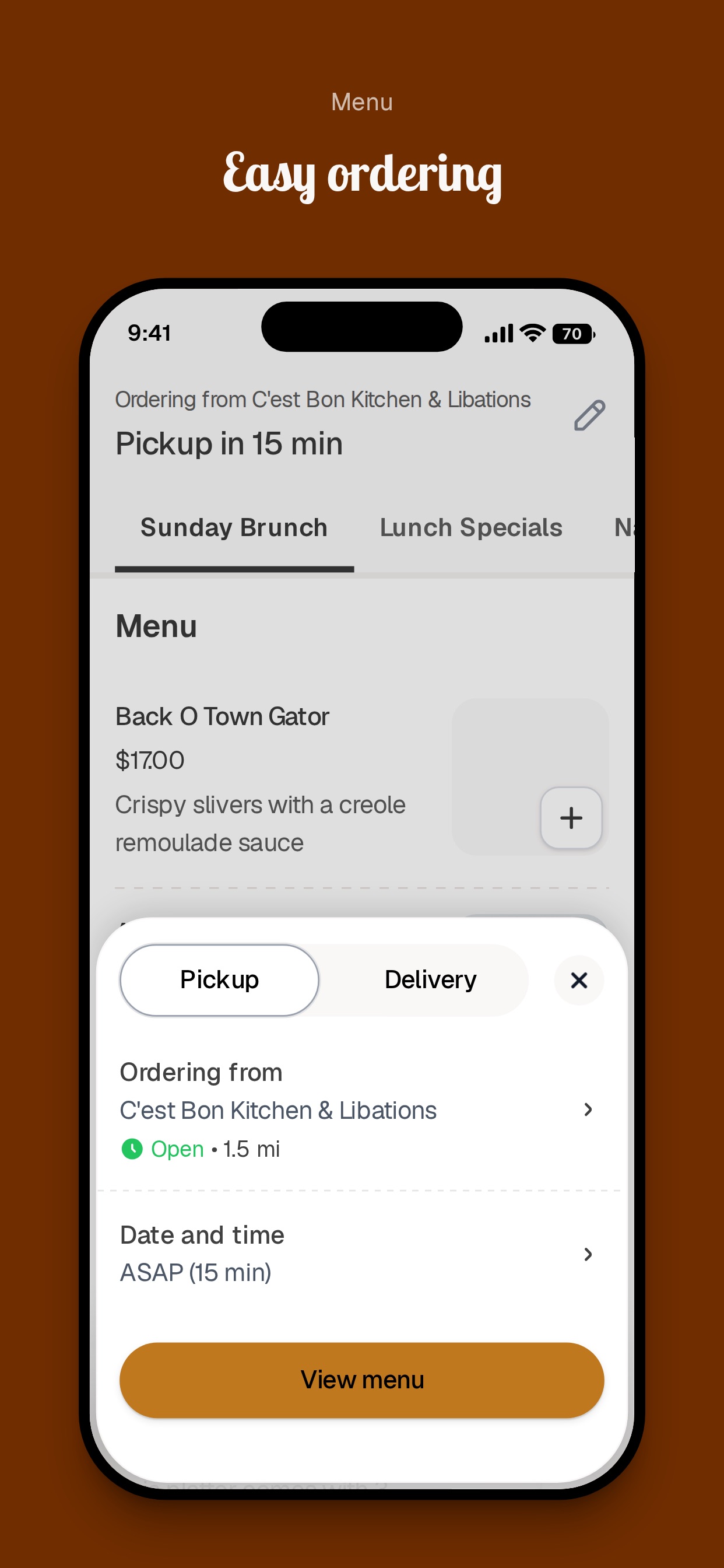 Screenshot 3 of C'est Bon Kitchen & Libations