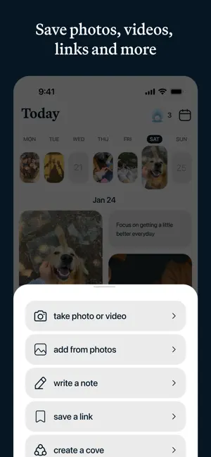 Cove - Document Your Life screenshot 2