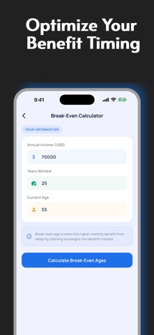 Social Security Retirement screenshot