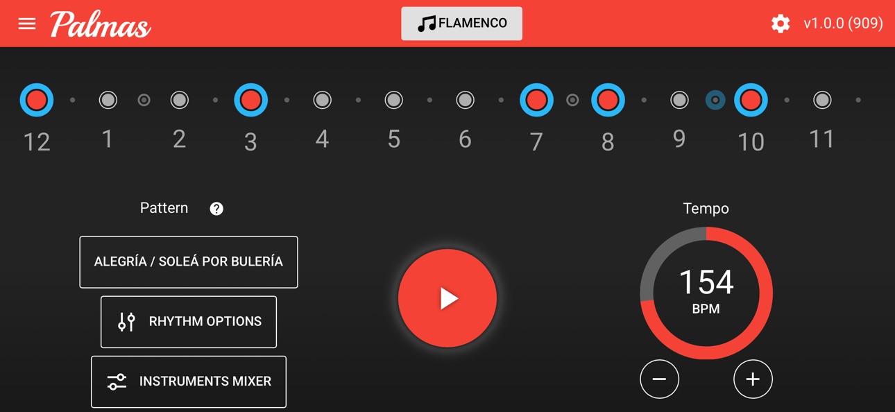 Screenshot 2 of Palmas: Flamenco Metronome