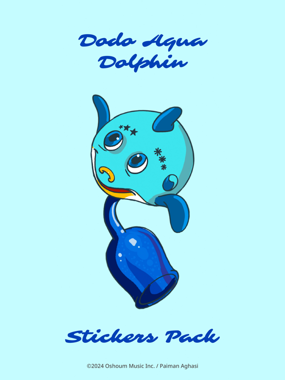 Screenshot #4 pour Dodo Aqua Dolphin Stickers
