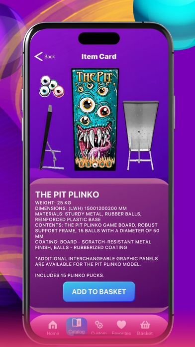 Plinko Custom Boards Screenshot