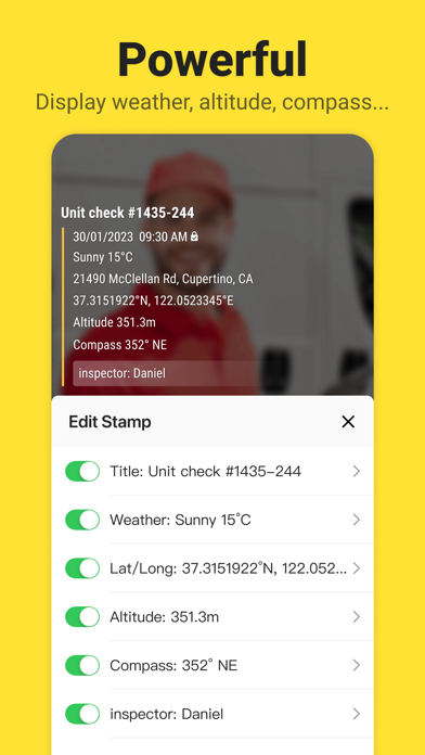 Timemark: Photo Proof Screenshot