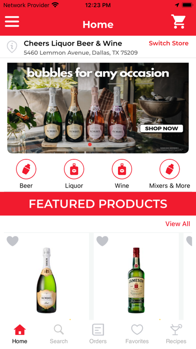Cheers Liquor Beer & Wine Screenshot