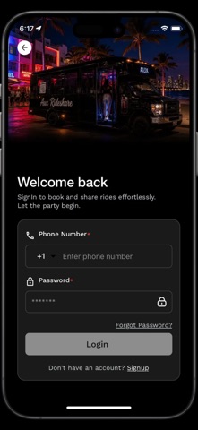 Aux Rideshare Screenshot 3 of 7