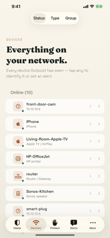 Outpost: Home Network Security Screenshot 1 of 10